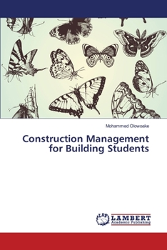 Paperback Construction Management for Building Students Book