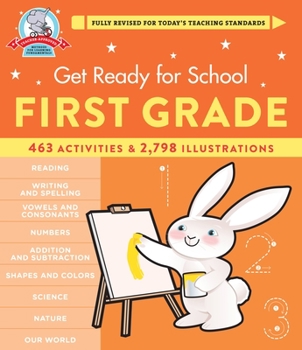 Spiral-bound Get Ready for School: First Grade (Revised and Updated) Book