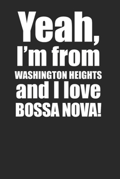 Paperback Bossa Nova Lovers Washington Heights 120 Page Notebook Lined Journal Book