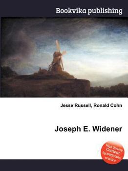 Paperback Joseph E. Widener Book