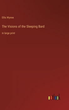 Hardcover The Visions of the Sleeping Bard: in large print Book