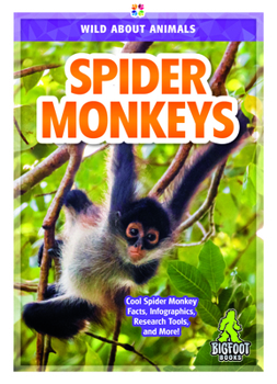 Hardcover Spider Monkeys Book