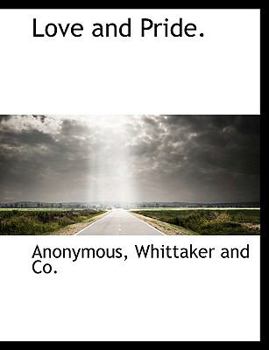 Paperback Love and Pride. Book