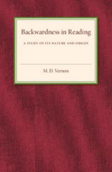 Paperback Backwardness in Reading Book