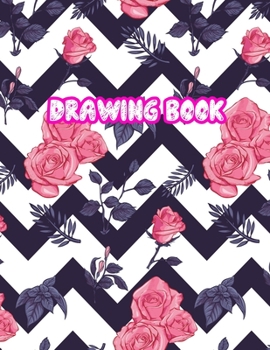 Paperback Drawing Book: Large Sketch Notebook for Drawing, Doodling or Sketching: 110 Pages, 8.5" x 11" Sketchbook ( Blank Paper Draw and Writ Book