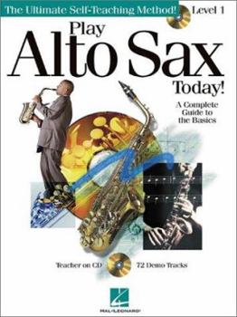 Paperback Play Alto Sax Today!, Level 1 [With CD (Audio)] Book