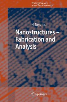 Paperback Nanostructures: Fabrication and Analysis Book