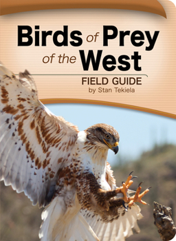 Paperback Birds of Prey of the West Field Guide Book