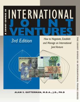 Paperback International Joint Ventures How to Negotiate, Establish and Book