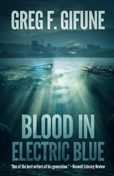 Paperback Blood in Electric Blue Book