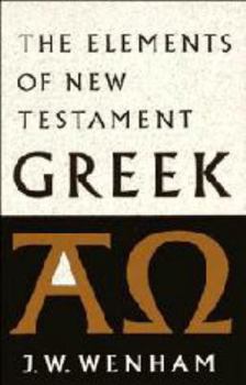 Hardcover The Elements of New Testament Greek Book