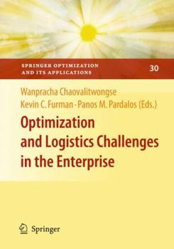 Hardcover Optimization and Logistics Challenges in the Enterprise Book