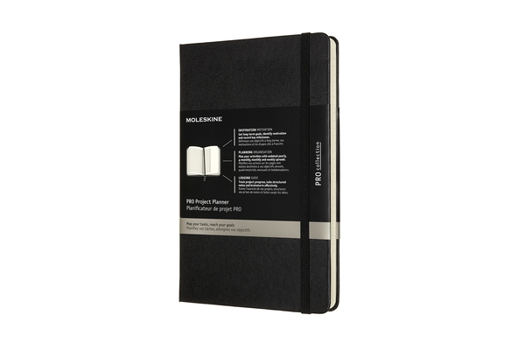 Hardcover Moleskine Professional Project Planner, Large, Hard Cover (5 X 8.25) Book
