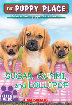 Paperback Sugar, Gummi and Lollipop (the Puppy Place #40) Book