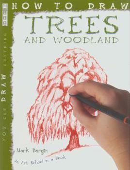 Paperback Trees and Woodland (How to Draw) Book