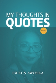 Paperback My Thoughts in Quotes Book