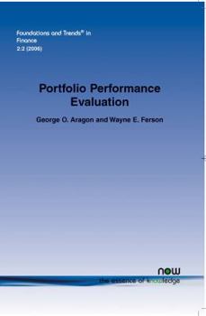 Paperback Portfolio Performance Evaluation Book