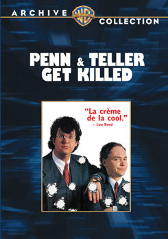 DVD Penn & Teller Get Killed Book
