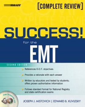 Paperback Success! for the EMT: Complete Review [With CDROM] Book