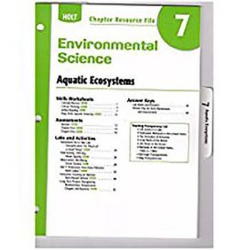 Paperback Ch Res File #7 Env Sci 2006 Book