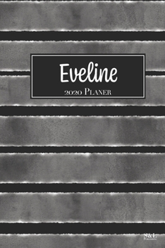 Paperback Eveline 2020 Planer: A5 Minimalistischer Kalender Terminplaner Jahreskalender Terminkalender Taschenkalender mit Wochen?bersicht [German] Book