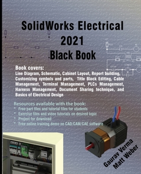 Paperback SolidWorks Electrical 2021 Black Book