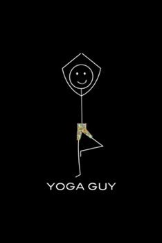 Paperback Yoga guy: Funny Mens Yoga, Exercise Yoga Gifts Journal/Notebook Blank Lined Ruled 6x9 100 Pages Book