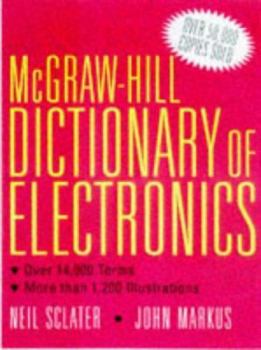 Hardcover McGraw-Hill Electronics Dictionary Book