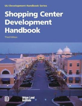 Hardcover Shopping Center Development Handbook Book
