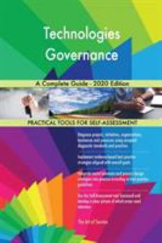 Paperback Technologies Governance A Complete Guide - 2020 Edition Book