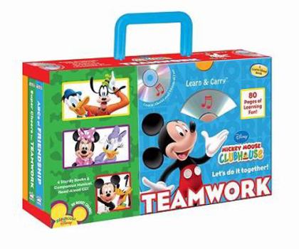 Board book Disney Mickey Mouse Clubhouse: Teamwork: Let's Work Together! [With CD (Audio)] Book
