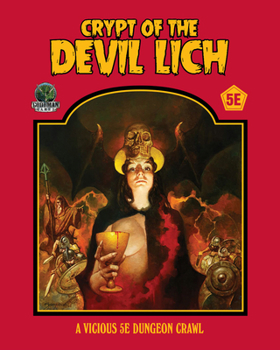 Hardcover Crypt of the Devil Lich - 5e Edition Book