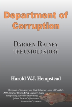Paperback Department of Corruption: Darren Rainey The Untold Story Book