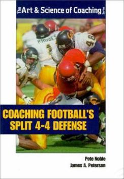 Paperback Coaching Football's Split 4-4 Defense Book