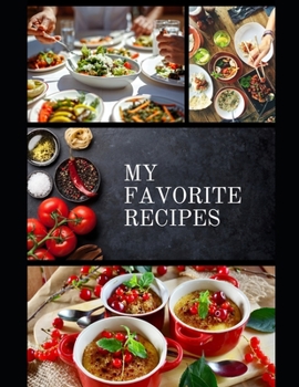 Paperback My Favorite Recipes Book