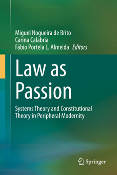 Law As Passion : Systems Theory and Constitutional Theory in Peripheral Modernity