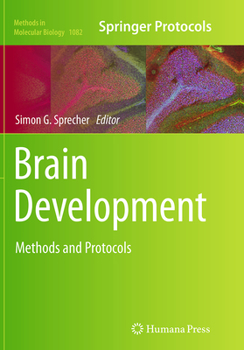 Paperback Brain Development: Methods and Protocols Book
