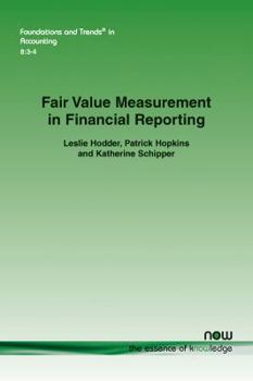 Paperback Fair Value Measurement in Financial Reporting Book