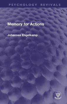 Hardcover Memory for Actions Book