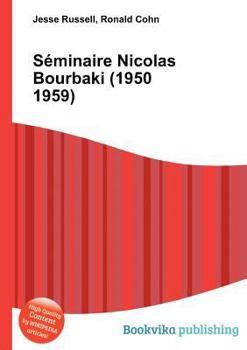 Paperback Seminaire Nicolas Bourbaki (1950 1959) Book