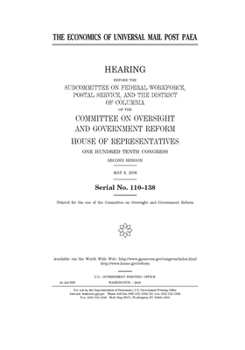 The economics of universal mail post PAEA