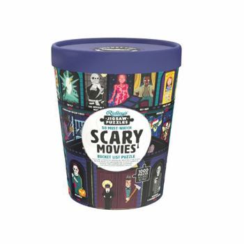 Misc. 50 Must-Watch Scary Movies Bucket List 1000-Piece Puzzle Book