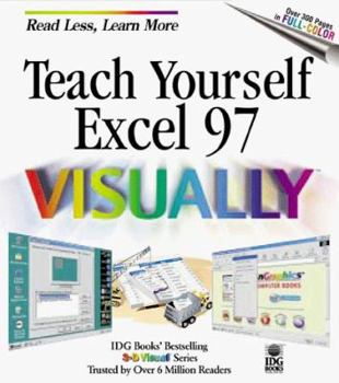 Paperback Teach Yourself Microsoft (R) Excel 97 Visuallytm Book