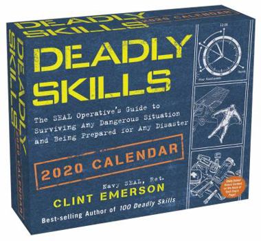 Calendar Deadly Skills 2020 Day-To-Day Calendar Book