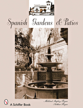 Paperback Spanish Gardens & Patios Book