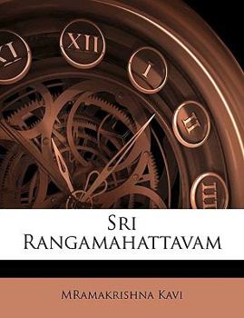Paperback Sri Rangamahattavam [Telugu] Book