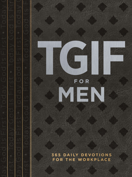 Imitation Leather Tgif for Men: 365 Daily Devotionals for the Workplace Book