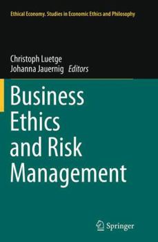 Paperback Business Ethics and Risk Management Book