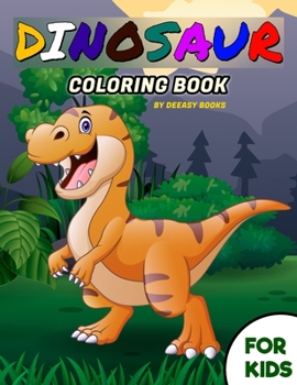 Paperback Dinosaur Coloring Book For Kids Book