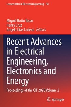Paperback Recent Advances in Electrical Engineering, Electronics and Energy: Proceedings of the Cit 2020 Volume 2 Book